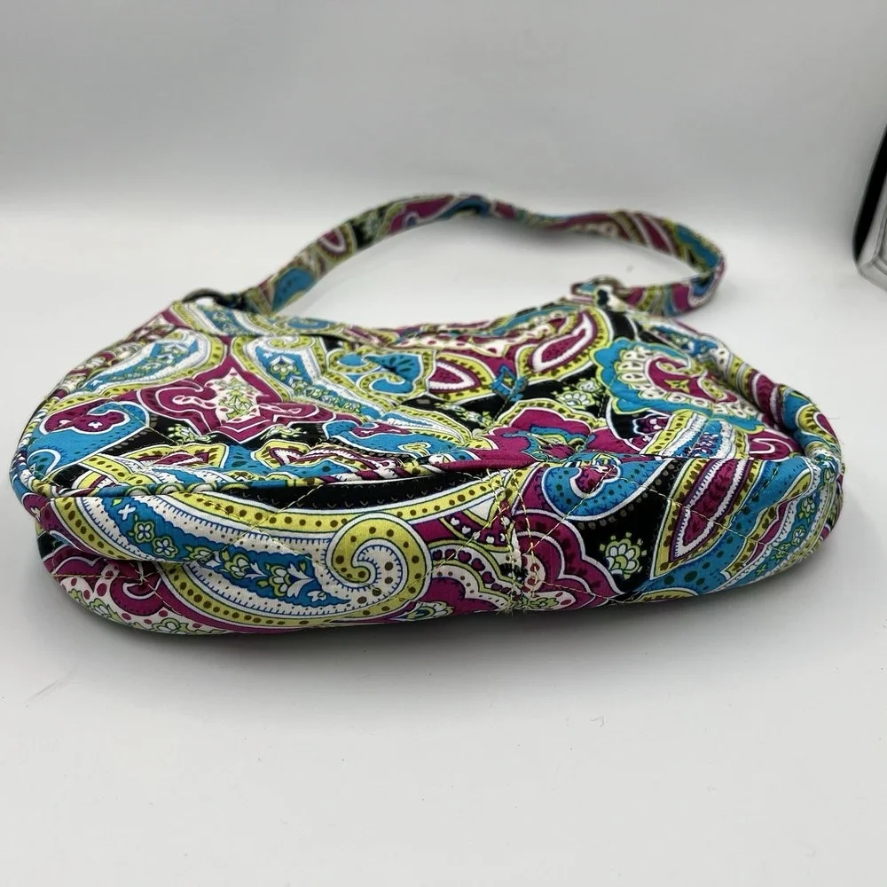 Vintage Y2K Vera Bradley Zoe Silk Paisley Limited Edition Shoulder Bag Purse